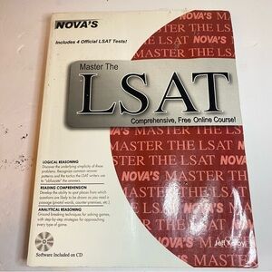 Master the LSAT by Jeff Kolby In English Paperback Book New Test Prep SAT